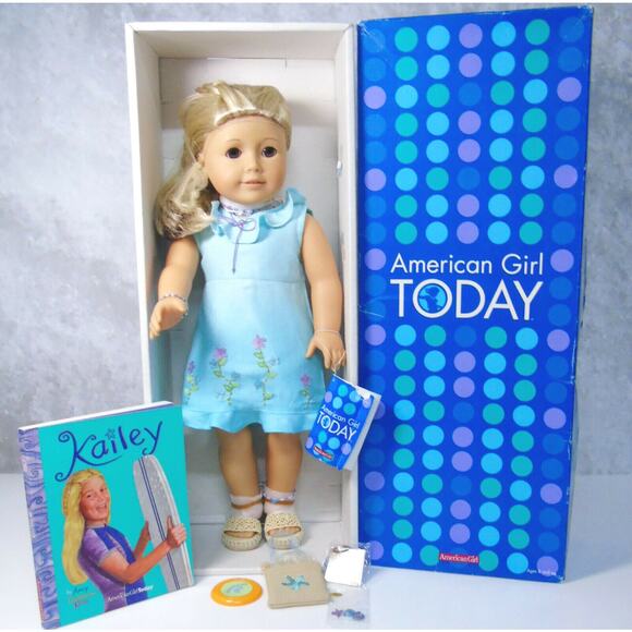 American Girl Pleasant Company DOLL KAILEY + Meet Outfit Accessories Jewelry BOX - Picture 6 of 11